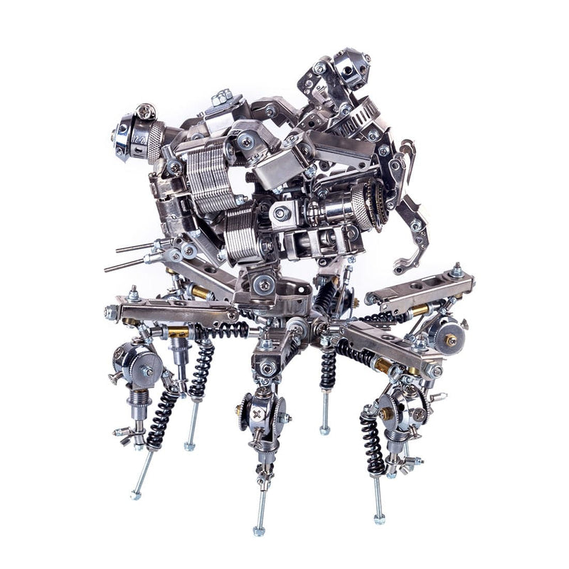 DIY Metal Mechanical Explorer 3D Assembly Puzzle Model Kit - stirlingkit