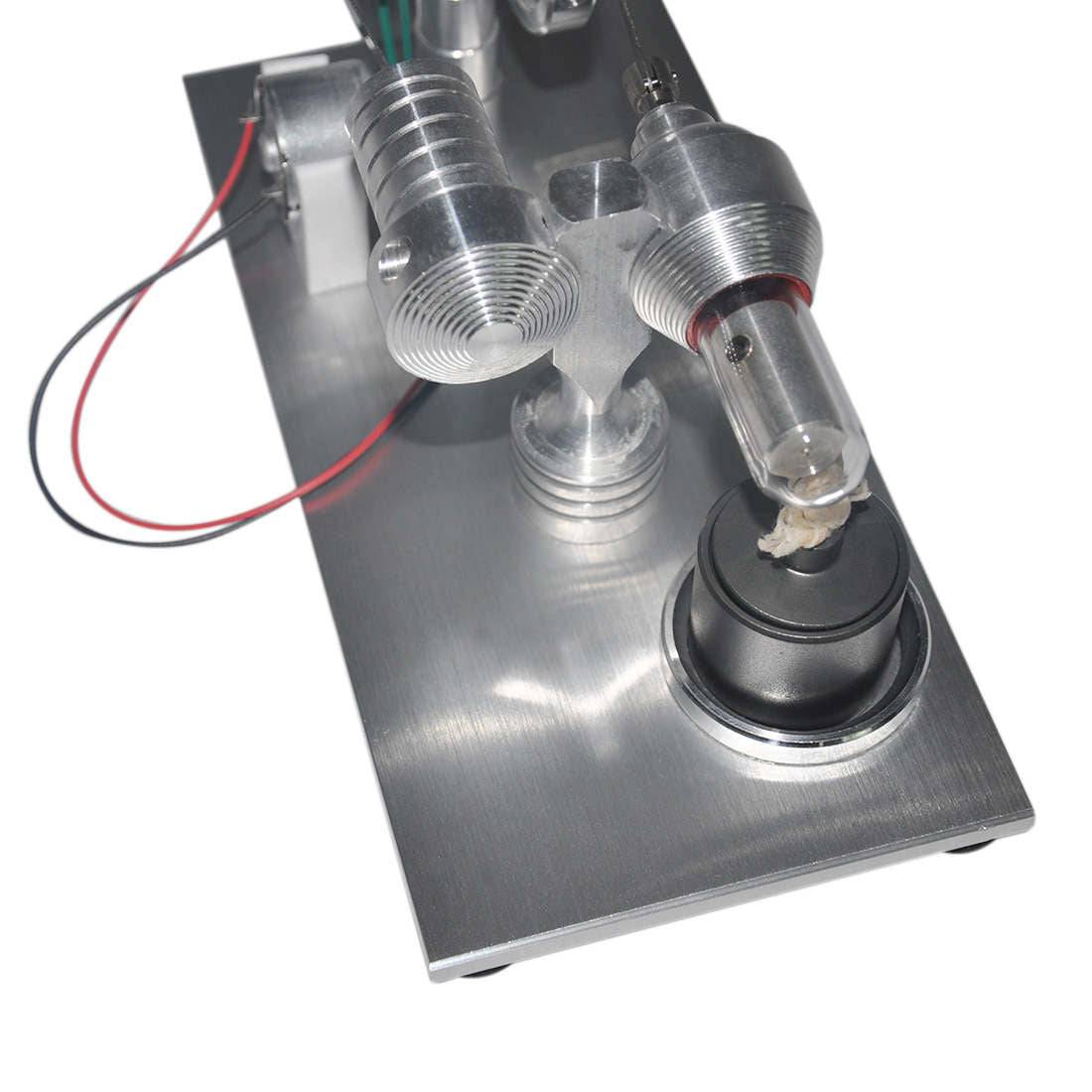 Hot Air Stirling Engine Model Electricity Power Generator Motor Toy Kits Gift - stirlingkit