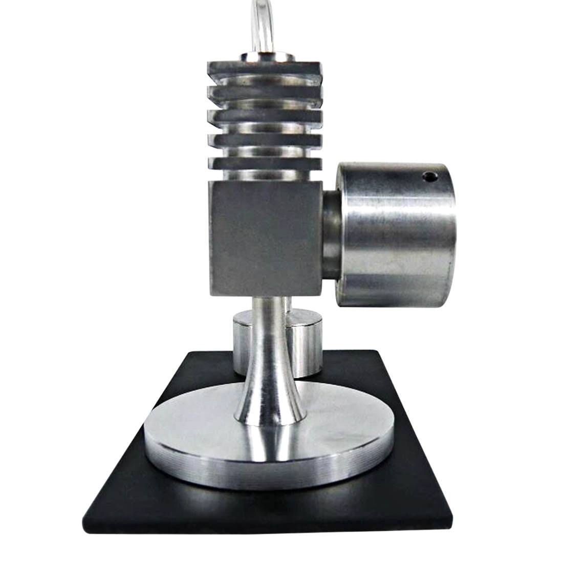 STEM Hot Air Engine Model Educational Toy Kits with Generator and LED Bulb - stirlingkit