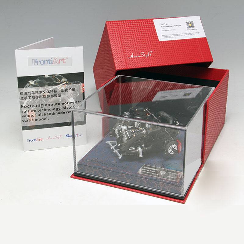 Frontiart FA 1:18 Agera RS Engine Model Resin Engine - Collector Edition (Finished Version) - stirlingkit