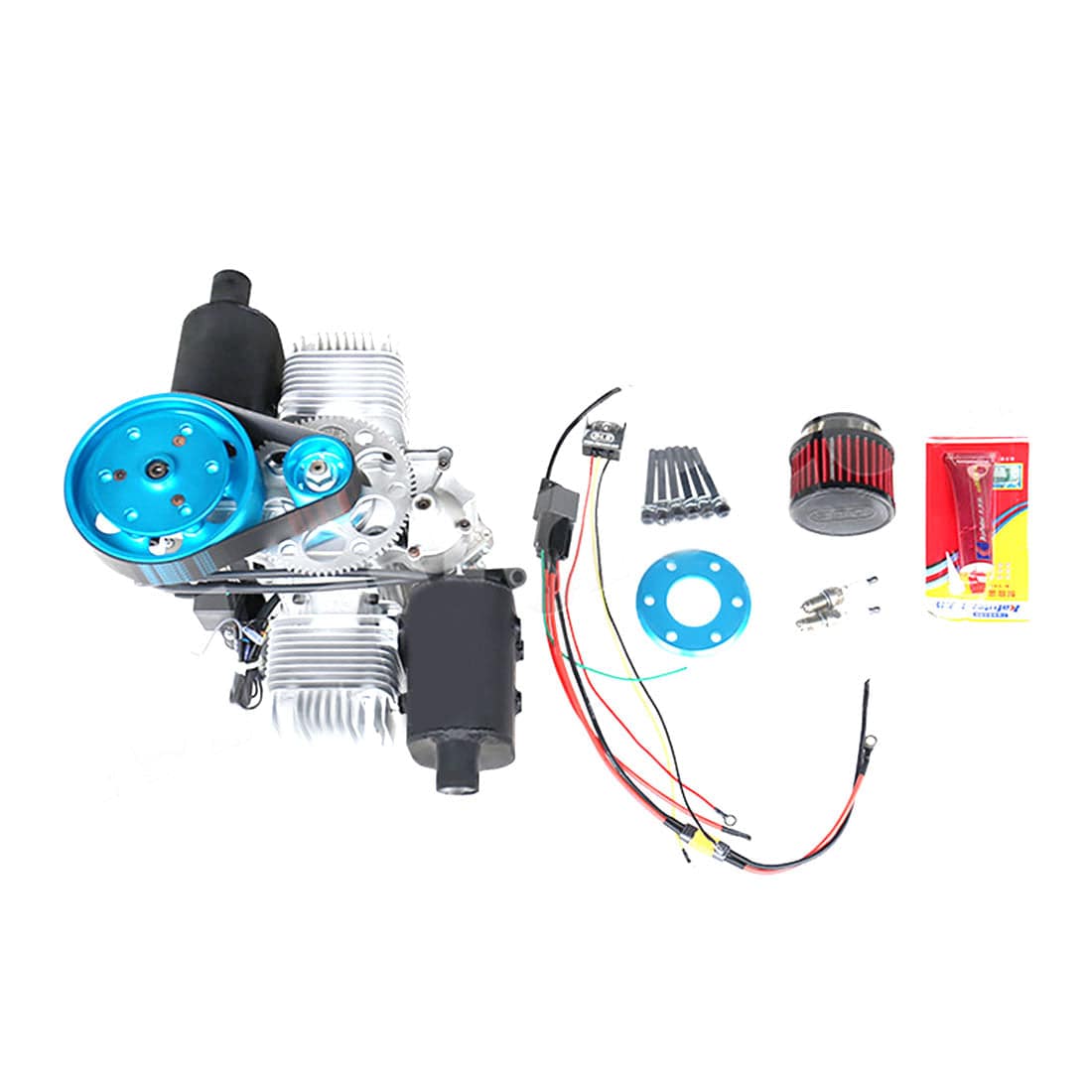 DLE200 Powered Parachutes Gasoline Engine Two-cylinder Two Stroke Air ...