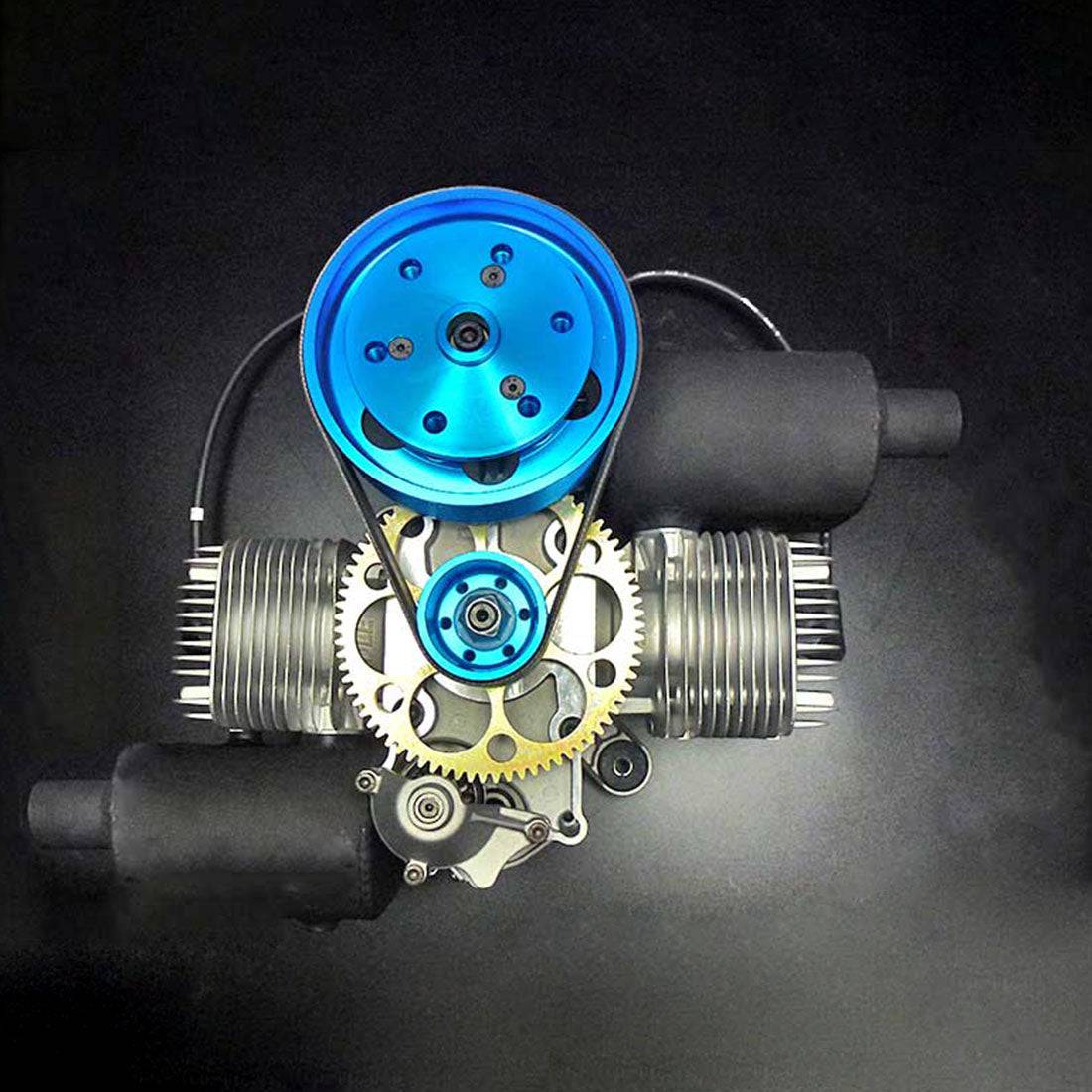 DLE200 Powered Parachutes Gasoline Engine Two-cylinder Two Stroke Air ...
