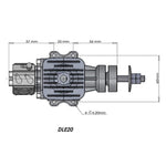 DLE20 20CC Gas Airplane Engine Single Cylinder Two Stroke Aircraft Engine for RC Model Planes - stirlingkit