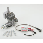 Dle Engines DLE-30 30cc Electronically Ignited Rear Carbureted Gasoline RC Aircraft Engine with Muffler for Gas Model Planes - stirlingkit