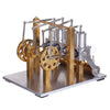 Stirling Engine Kit 4 Cylinder Row Balance Model Engine External Combustion Engine - stirlingkit