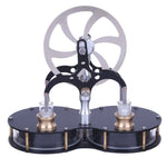 Peanut Shaped Double Cylinder Low Temperature Difference Stirling Engine Model Educational Engine Model - stirlingkit