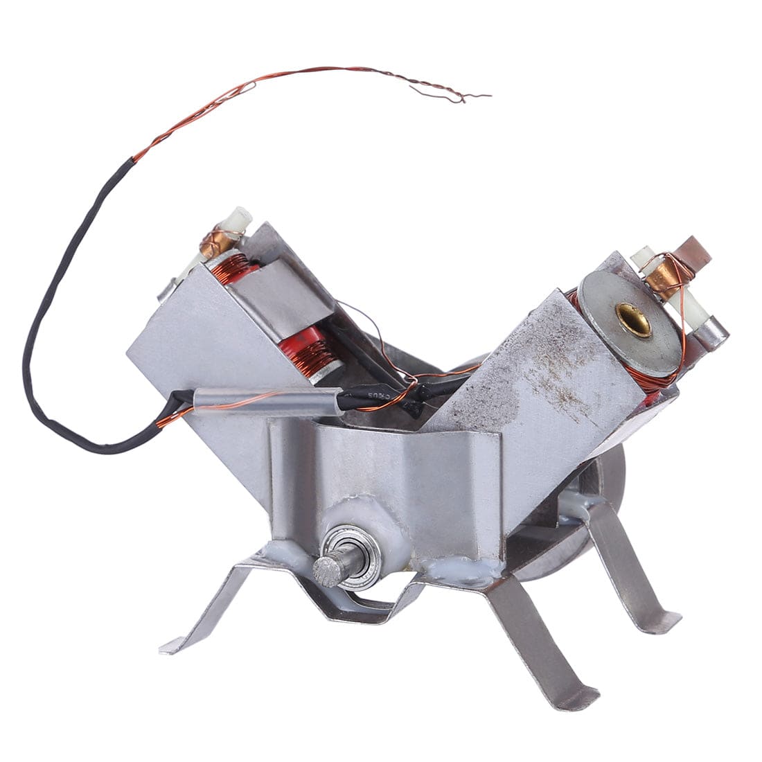 Electromagnetic Engine Model Scientific Experimental Toy Electric Magnetic Energy Conversion v2 Engine Model Toy - stirlingkit