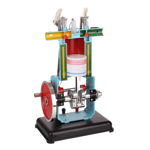 Gasoline Engine Model 4 Stroke Single Cylinder Physical Experimental Equipment - stirlingkit