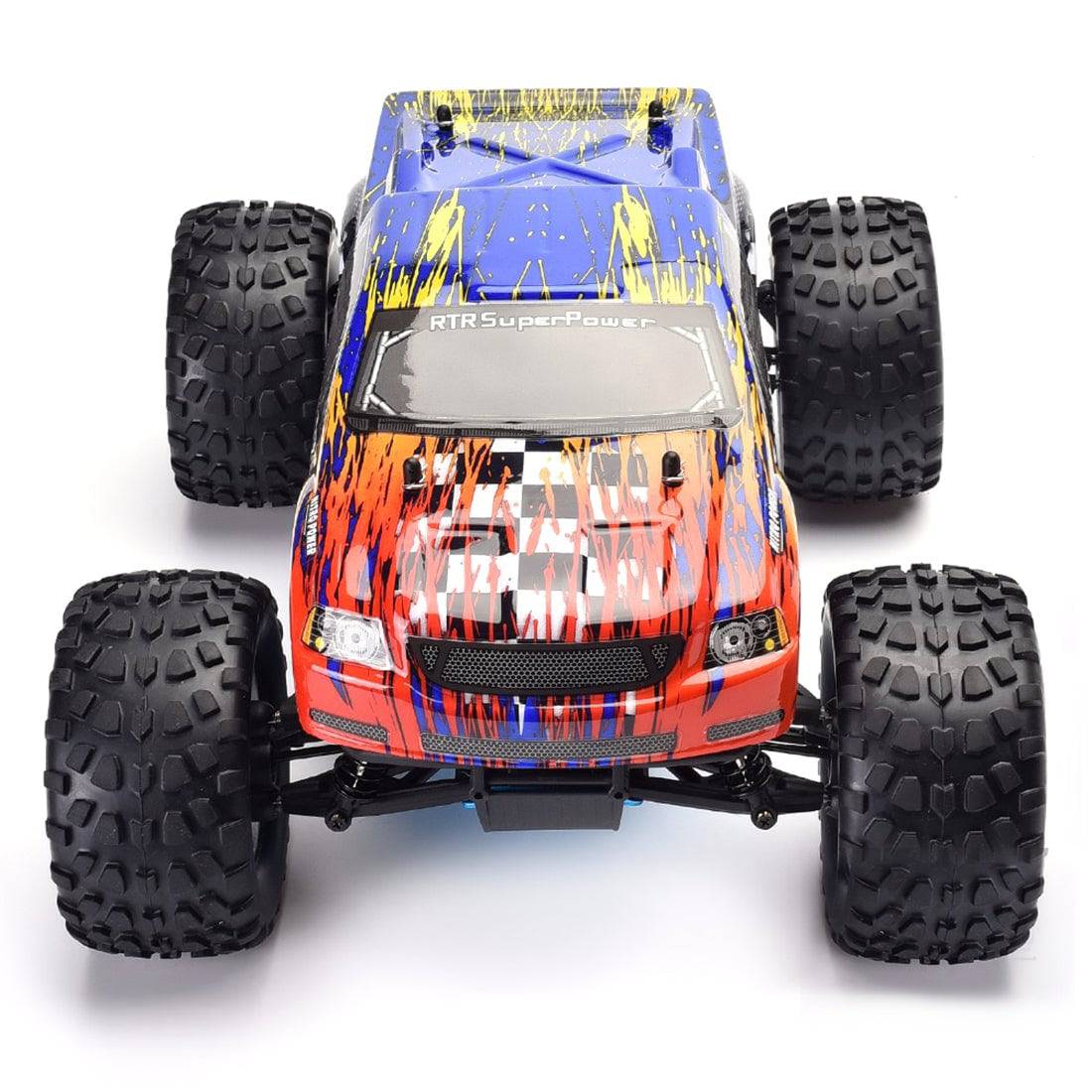 Hsp Racing Remote HSP 94188 1/10 RC Remote Control Nitro Gas Powered Monster Truck 4WD W ...