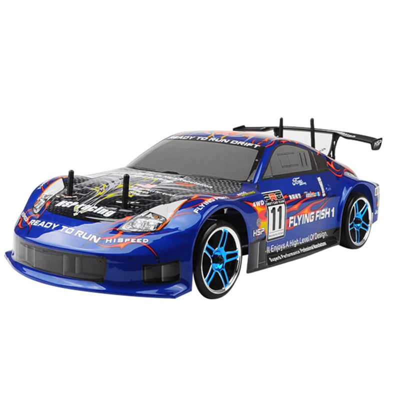 HSP Racing Rc Car 4wd 1/10 Electric Power On Road High Speed Drift Car 94123 Flying Fish - stirlingkit