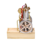 Vertical Hit & Miss Gas Engine Stirling Engine Model Upgraded Version Water Cooling Cycle Engine Collection - stirlingkit