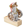 Vertical Hit & Miss Gas Engine Stirling Engine Model Upgraded Version Water Cooling Cycle Engine Collection - stirlingkit