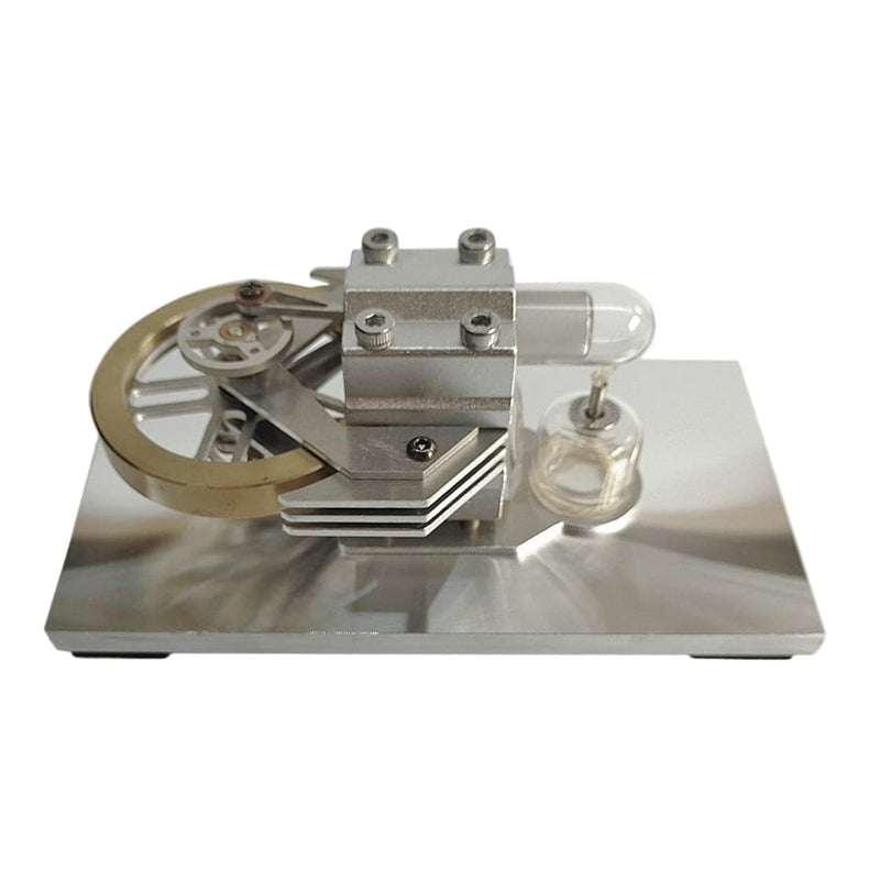 Hot Air Stirling Engine Motor Model Educational Toy Horizontal Stirling Engine Model - stirlingkit