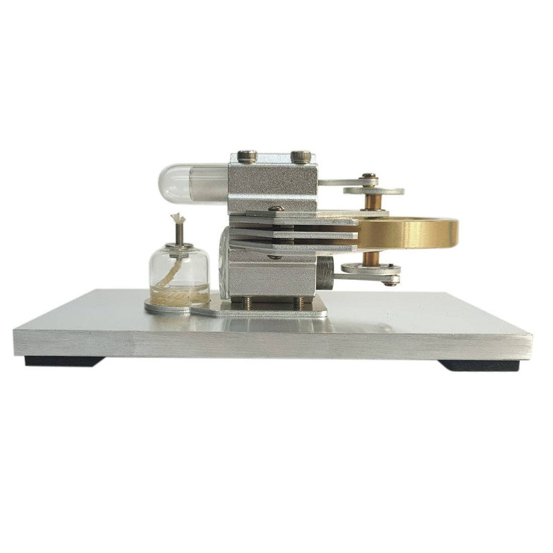 Hot Air Stirling Engine Motor Model Educational Toy Horizontal Stirling Engine Model - stirlingkit