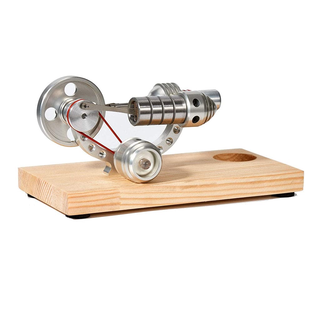 Hot Air Stirling Engine Colourful LED Education Toy Electricity Power Generator Kits - stirlingkit