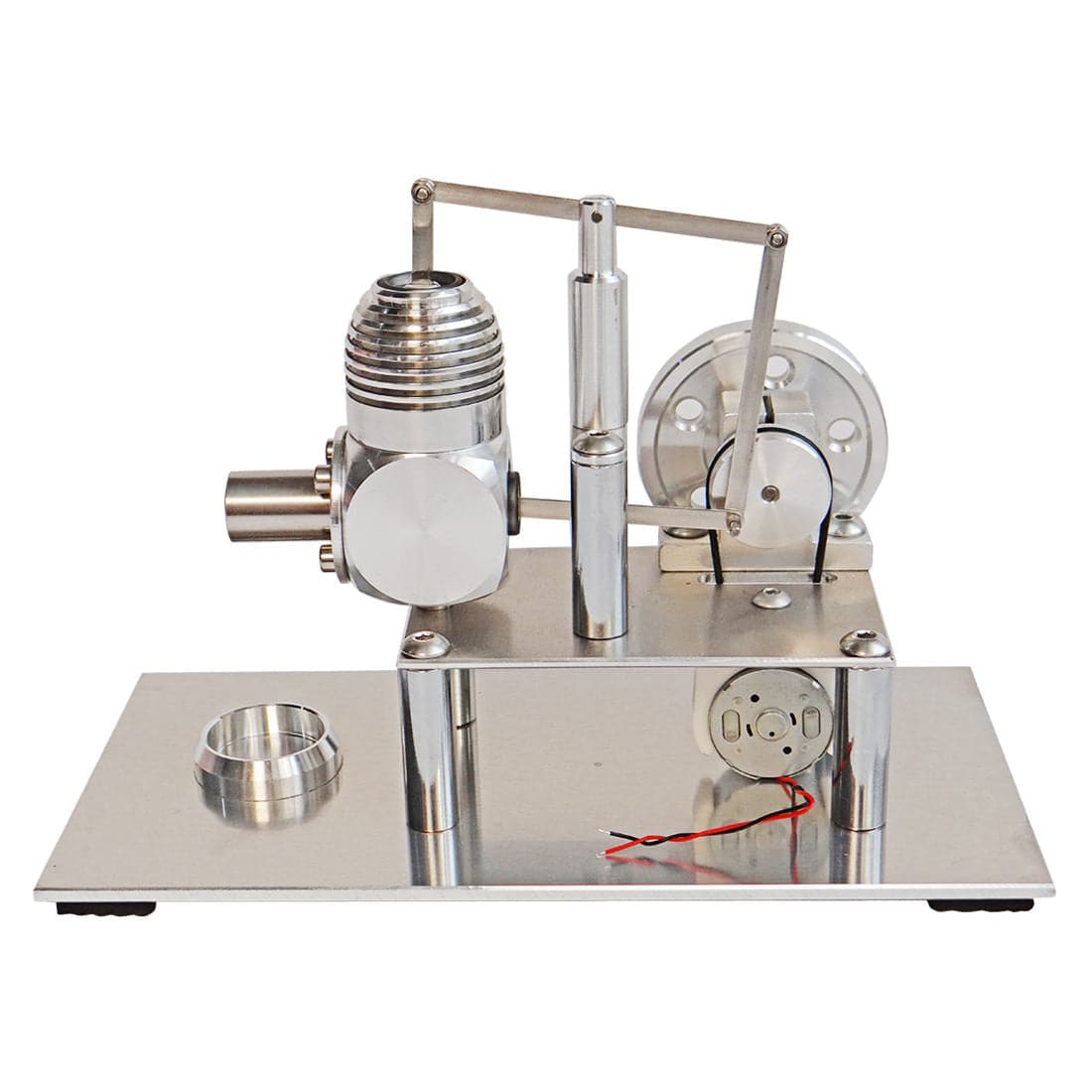 Hot Air Stirling Engine Metal Balance Stirling Engine Model Micro Generator Model - stirlingkit