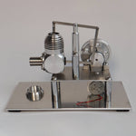 Hot Air Stirling Engine Metal Balance Stirling Engine Model Micro Generator Model - stirlingkit