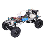 Level 15 Methanol Engine DIY 4WD Electric Generator with Reverse Function 2.4G RC Off-road Climbing Car Model（Has been installed） - stirlingkit