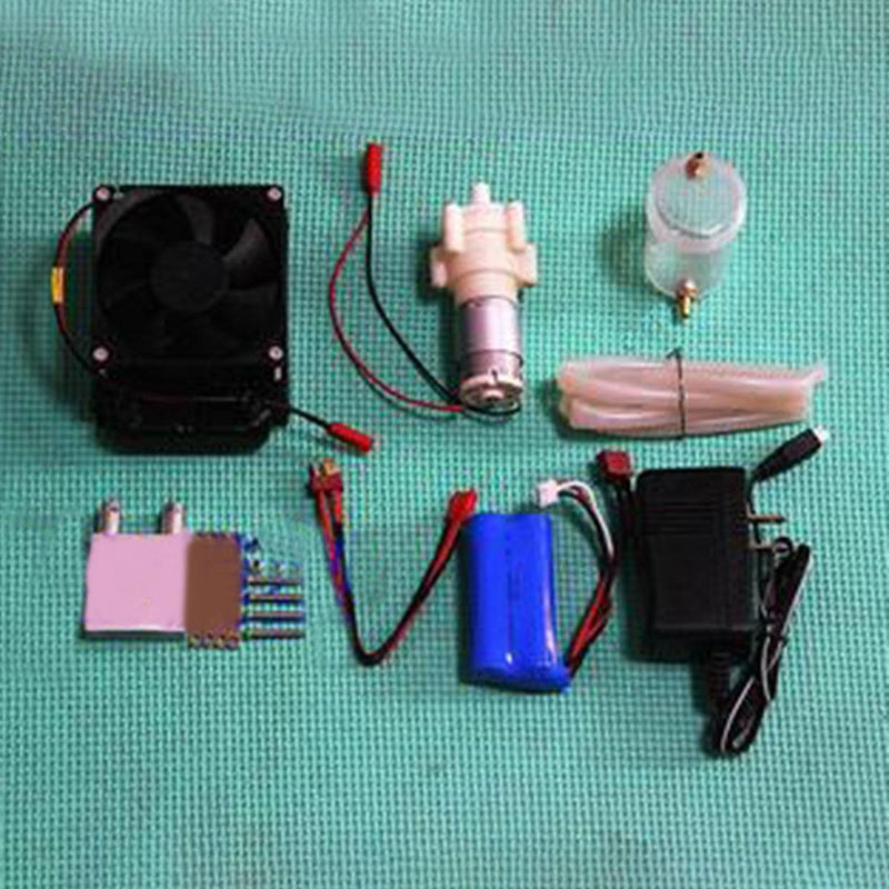 Level 15 Methanol Engine Gas Powered Model Car Water-cooled Cooling Accessories Kit (Only Water Cooling Accessories, No engine) - stirlingkit