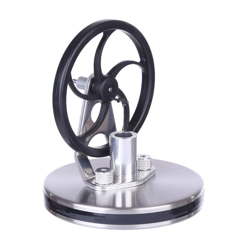 Low Temperature Difference Stirling Engine Black Magnetic Coffee Stirling Toy Gift Decor Collection - stirlingkit