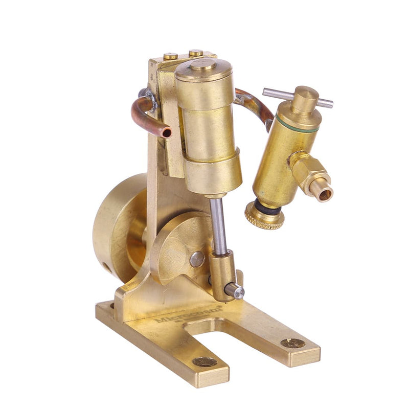 Microcosm Micro Scale M1 Single Cylinder Steam Engine Model Full Matel Modle - stirlingkit