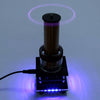 Music Tesla Coil Acrylic Base Shell Arc Plasma Loudspeaker Wireless Transmission Experiment Desktop Toy Model - stirlingkit