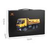 Huina 1/14 2.4G 10CH RC Alloy  Engineering DumpTruck Transportation Vehicle Model with Lighting Sound Effect - stirlingkit