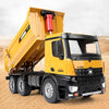 Huina 1/14 2.4G 10CH RC Alloy  Engineering DumpTruck Transportation Vehicle Model with Lighting Sound Effect - stirlingkit