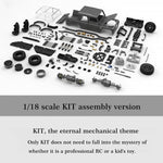 Capo CUB 1/18 Assembly 4WD Electric RC Offroad Vehicle Crawler Pickup Truck Model with Differential Loc KIT - stirlingkit