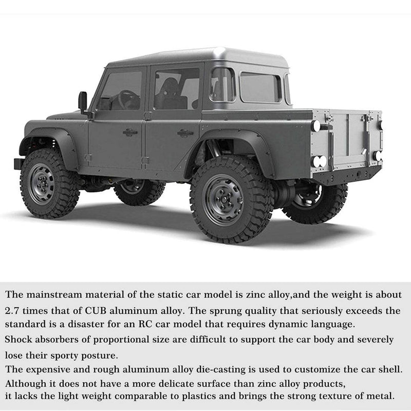 Capo CUB 1/18 Assembly 4WD Electric RC Offroad Vehicle Crawler Pickup ...
