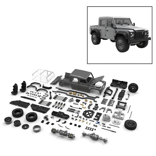 Desert Rally Racing RC Car Off-road Vehicle Dual-mode Model Car Kits 1/9  4WD 