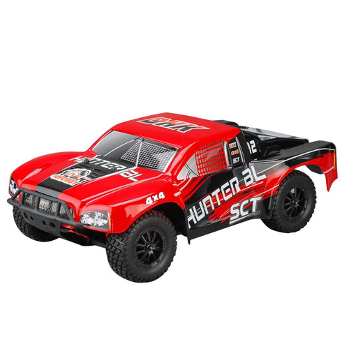 DHK 8331 Hunter BL SCT 1/10 4WD 55kph 50A Brushless Short Course Truck RC Car -Red - stirlingkit