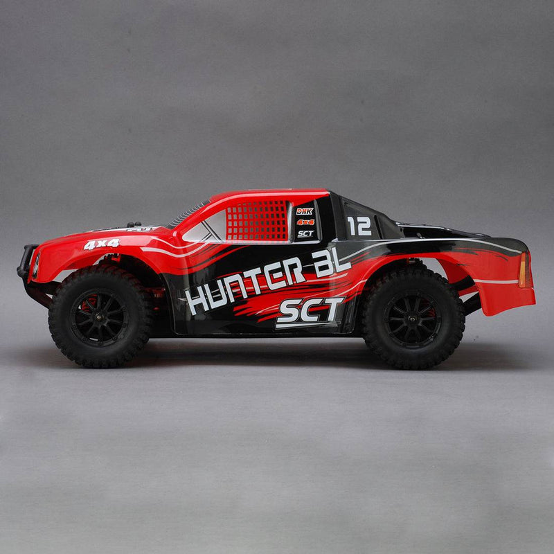 DHK 8331 Hunter BL SCT 1/10 4WD 55kph 50A Brushless Short Course Truck RC Car -Red - stirlingkit