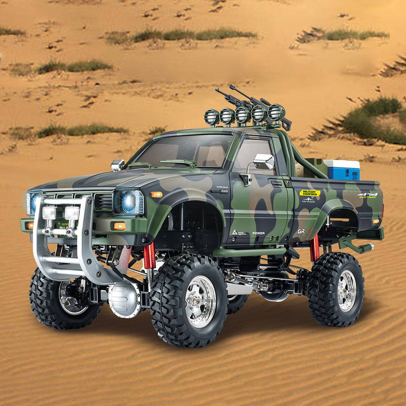 HG-P417 1/10 2.4G Simulation Middle East Pickup Truck RC RTR 4X4 4WD Rally Car - stirlingkit