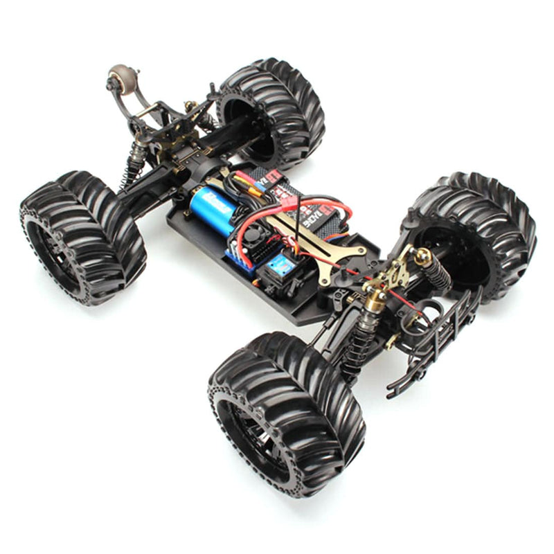 JLB Racing 11101 1/10 4WD Brushless Monster Truck Electric RC Car with Metal Chassis - stirlingkit