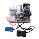 Modified 2 stroke Single Cylinder Air-cooled Gasoline Engine 12V Generator One Key Electric Start - stirlingkit