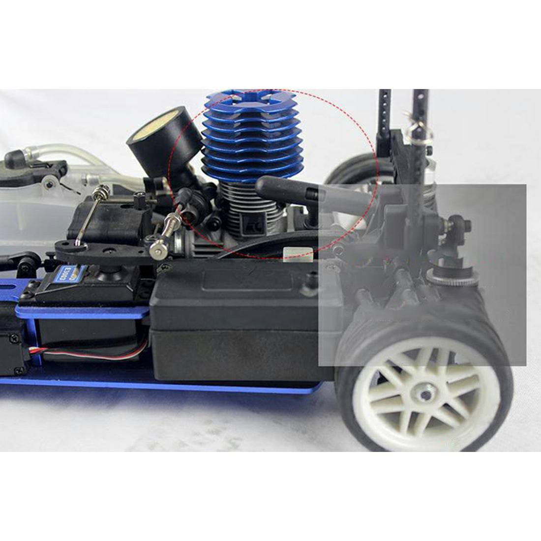 VRX RH1003 1/10 2.4GHz 4WD Wireless RC Car Nitro RTR Vehicle with Force ...