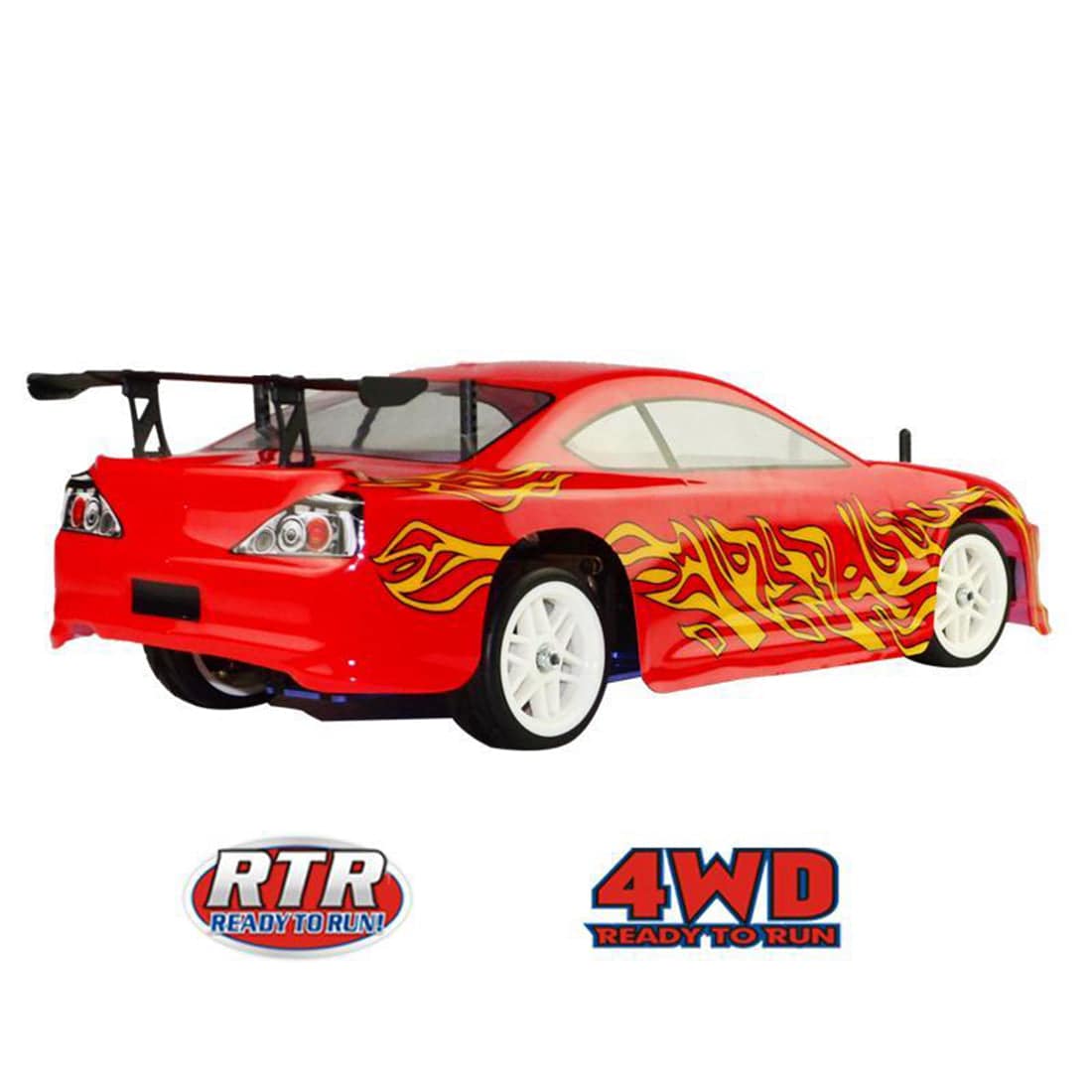 VRX RH1003 1/10 2.4GHz 4WD Wireless RC Car Nitro RTR Vehicle with Force.18 Methanol Engine - stirlingkit
