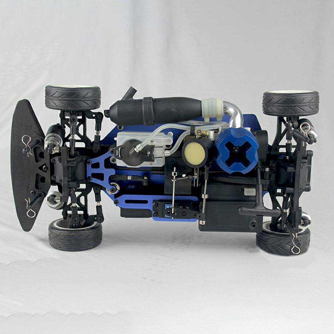 VRX RH1003 1/10 2.4GHz 4WD Wireless RC Car Nitro RTR Vehicle with Force.18 Methanol Engine - stirlingkit