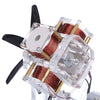 Stark Hall Sensor Brushless Motor Electric Machine Fan Blade High Speed DIY Physical Model Science Toy - stirlingkit