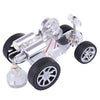Stirling Engine Car Model Kit Physical Experiment Engine with Advanced Rubber Wheel - stirlingkit