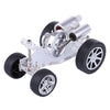 Stirling Engine Car Model Kit Physical Experiment Engine with Advanced Rubber Wheel - stirlingkit