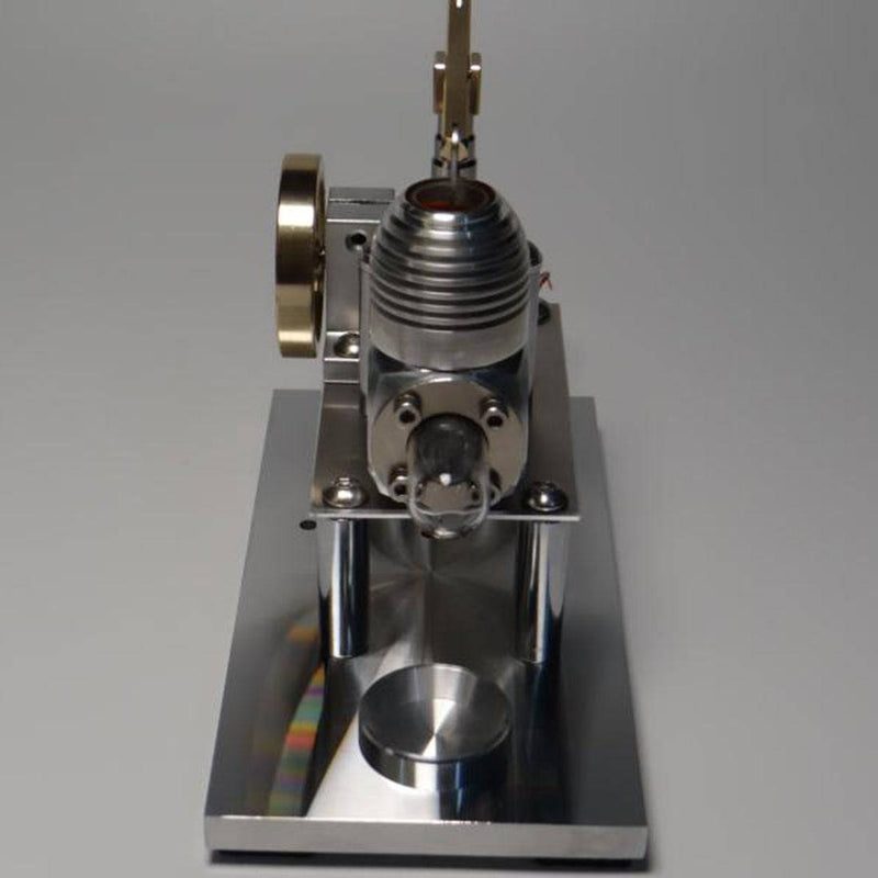 Stirling Engine Model Balance Type Stirling High Performance Generator with Lamp Beads - stirlingkit