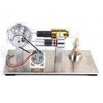 Stirling Engine Model Metal Single Cylinder External Combustion Generator Model DIY Stem Engine Model - stirlingkit