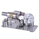 Stirling Engine Model Metal Single Cylinder Power Generator Micro External Combustion Engine Stem Model - stirlingkit