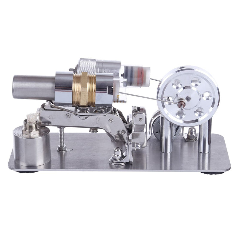 Stirling Engine Model Metal Single Cylinder Power Generator Micro External Combustion Engine Stem Model - stirlingkit