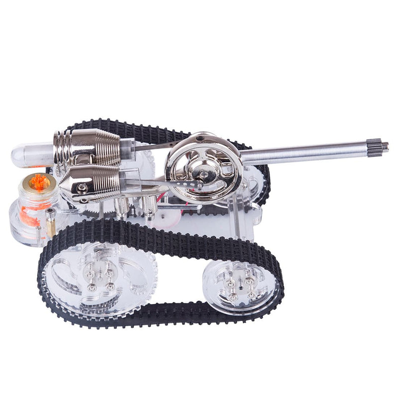 Stirling Engine Model Metal Tank Stirling Engine Motor Model External Combustion Engine - stirlingkit