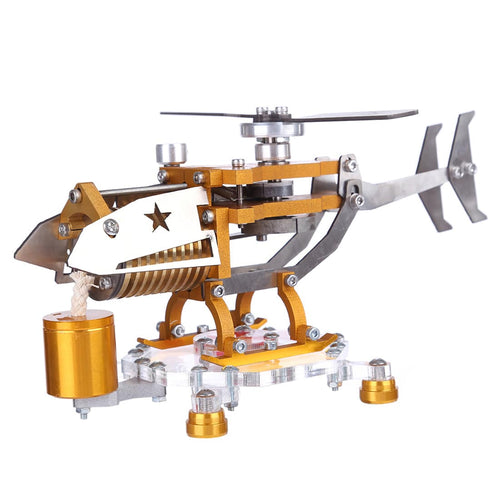 Stirling Engine Model Transport Helicopter Design Model Science Metal Stirling Engine School Educational Equipment Supply - stirlingkit