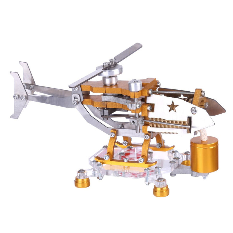 Stirling Engine Model Transport Helicopter Design Model Science Metal Stirling Engine School Educational Equipment Supply - stirlingkit