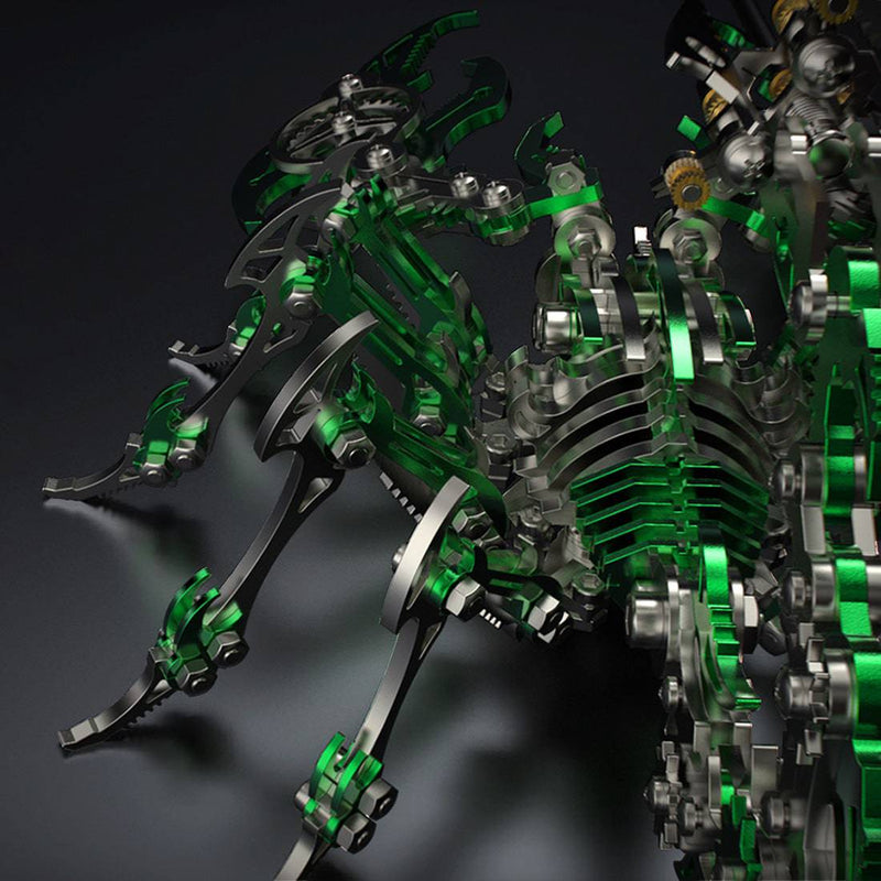 Scorpion King 200Pcs Metal Insect Model Kit 3D DIY Mechanical Assembly Crafts - stirlingkit